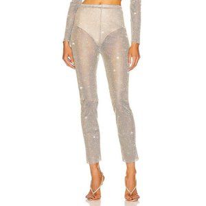 Santa Brands x REVOLVE Pants Golden Rhinestone